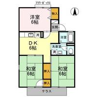 ビラ国分寺 A棟の間取り