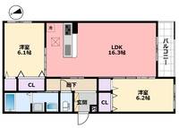 物件の間取り画像