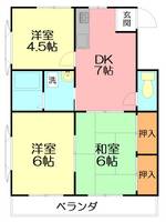 物件の間取り画像