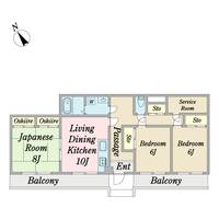 レジデンス・カナエの間取り