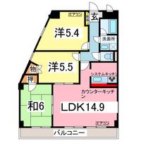 物件の間取り画像