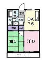 エアポート旭の間取り