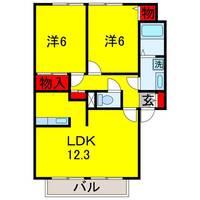 アルメリーナIIの間取り