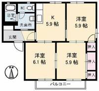 物件の間取り画像