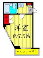ノースフラッツの間取り