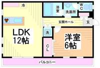 物件の間取り画像