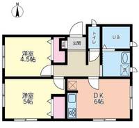 神奈川県相模原市中央区上溝(一戸建)の賃貸物件の間取り
