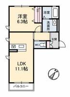 物件の間取り画像