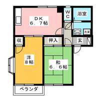 サンフレグランス和 S棟の間取り