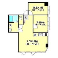 クロガネビルの間取り