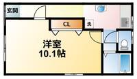 千葉県茂原市法目(アパート)の賃貸物件の間取り