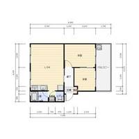 木曽川コーポラスの間取り