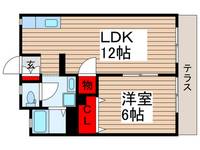 スカイコ-ポLの間取り