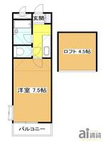 東京都東村山市富士見町3(アパート)の賃貸物件の間取り