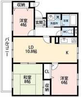 物件の間取り画像
