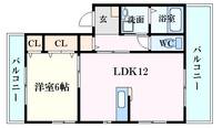 物件の間取り画像