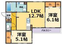 物件の間取り画像