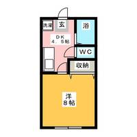 リュエルAの間取り