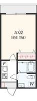 神奈川県伊勢原市伊勢原4(アパート)の賃貸物件の間取り