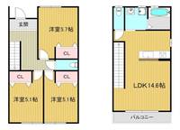物件の間取り画像