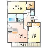 リビングタウン阿倉川A・B・Cの間取り
