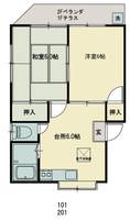 物件の間取り画像