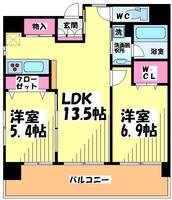 物件の間取り画像