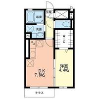 神奈川県相模原市南区上鶴間1(アパート)の賃貸物件の間取り
