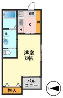 物件の間取り画像