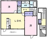 グレイス ヴィラの間取り