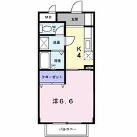 徳島県徳島市伊賀町3(アパート)の賃貸物件の間取り