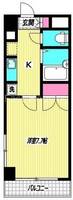東京都中野区江古田4(マンション)の賃貸物件の間取り