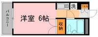 スタジオ長束の間取り