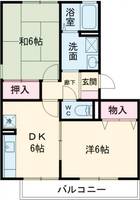 大阪府堺市西区浜寺石津町東2(アパート)の賃貸物件の間取り