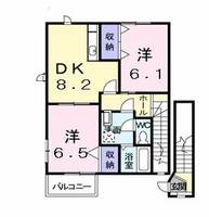 ミレニアJ・K Iの間取り