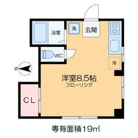 石田コーポの間取り