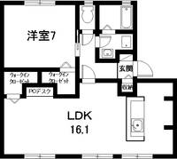 愛知県知多郡東浦町大字藤江字前田(アパート)の賃貸物件の間取り
