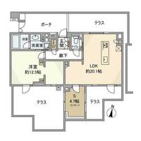 物件の間取り画像