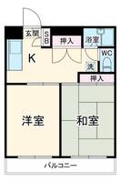 コンフォール長沼の間取り