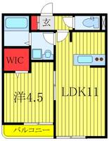 ブランキューブ赤羽の間取り