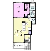 ルーベル春日Gの間取り