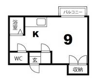 グランドールひばりが丘の間取り