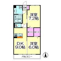 メゾンコンフォールIIIの間取り