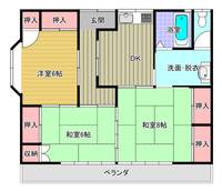 物件の間取り画像