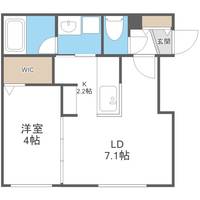 シティレジデンス福住の間取り