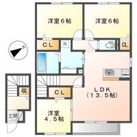 物件の間取り画像