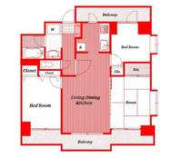 物件の間取り画像