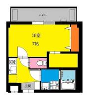 東京都墨田区吾妻橋1(マンション)の賃貸物件の間取り