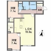 物件の間取り画像