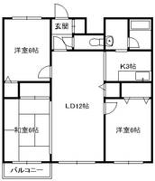 ソシアルコート伏見の間取り